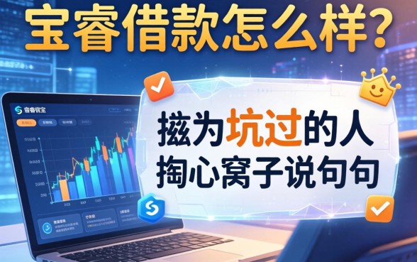 宝睿借款怎么样？一个被坑过的人掏心窝子说几句