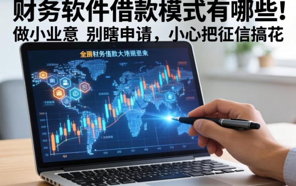 财务软件借款模式有哪些?做小生意的别瞎申请,小心把征信搞花