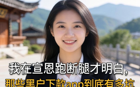 我在宣恩跑断腿才明白，那些黑户下款app到底有多坑