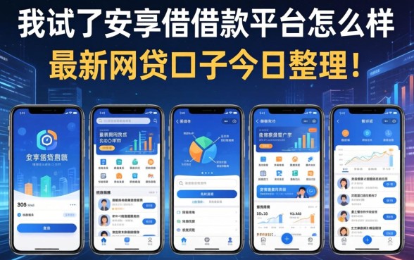 我试了安享借借款平台怎么样和最新网贷口子今日整理这五个app，结果有点意外