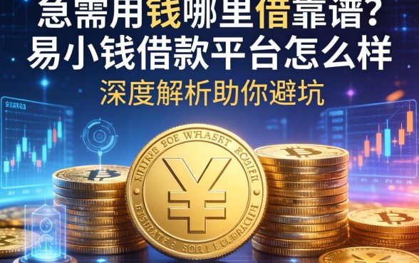 急需用钱哪里借靠谱？易小钱借款平台怎么样？深度解析助你避坑