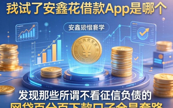 我试了安鑫花借款app是哪个,发现那些所谓不看征信负债的网贷百分百下款口子全是套路