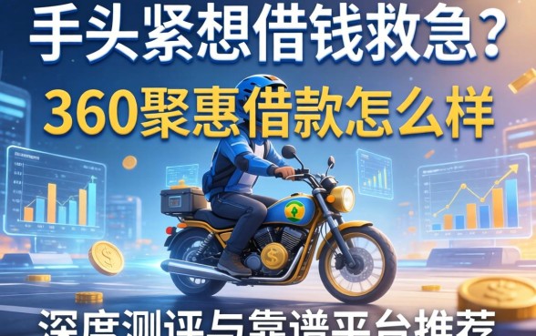 手头紧想借钱救急?360聚惠借款怎么样?深度测评与靠谱平台推荐