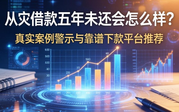 app借款五年未还会怎么样？真实案例警示与靠谱下款平台推荐