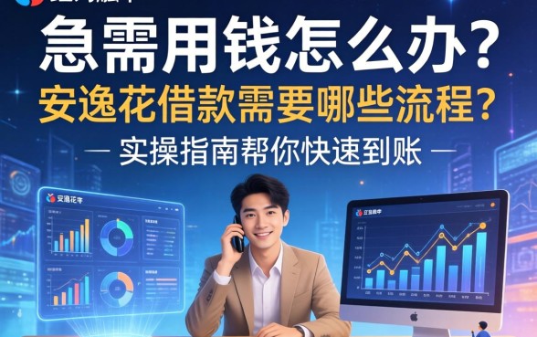 急需用钱怎么办？安逸花借款需要哪些流程？这篇实操指南帮你快速到账