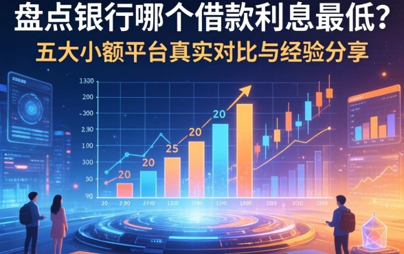盘点银行哪个借款利息最低？五大小额平台真实对比与经验分享