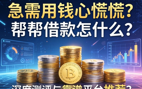 急需用钱心慌慌？帮帮借款怎么样？深度测评与靠谱平台推荐