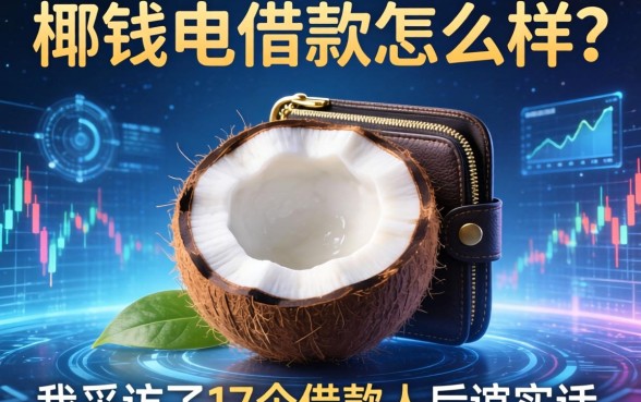 椰子钱包借款怎么样?我采访了17个借款人后说实话