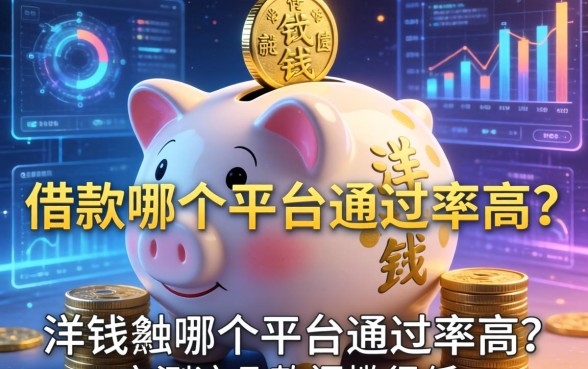 洋钱罐借款哪个平台通过率高?实测这几款门槛很低