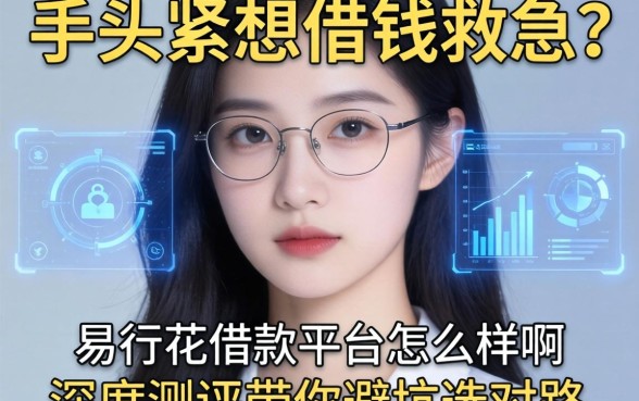 手头紧想借钱救急?易行花借款平台怎么样啊?深度测评带你避坑选对路