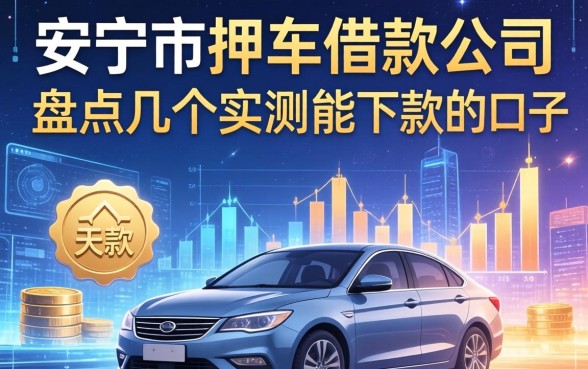安顺市押车借款公司有哪些？盘点几个实测能下款的口子
