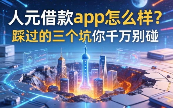 一元借款app怎么样？我踩过的三个坑你千万别碰
