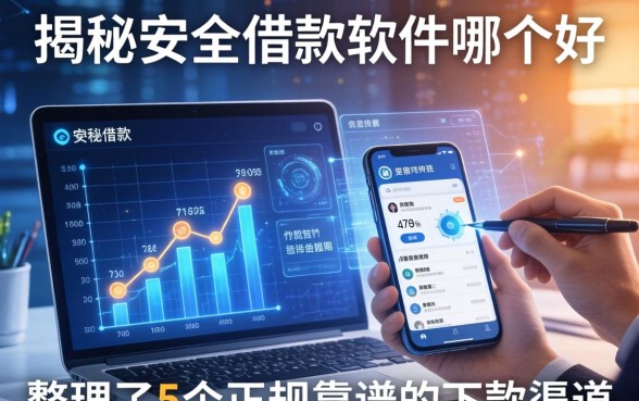 揭秘安全借款软件哪个好：整理了5个正规靠谱的下款渠道