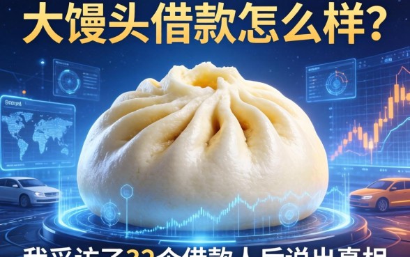 大馒头借款怎么样？我采访了32个借款人后说出真相