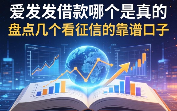 爱发发借款哪个是真的，盘点几个不看征信的靠谱口子