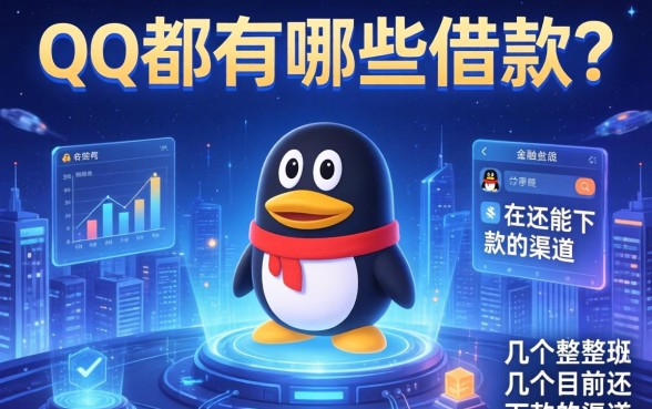 qq都有哪些借款？整理了几个目前还能下款的渠道