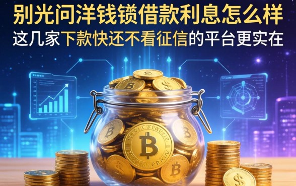 别光问洋钱罐借款利息怎么样，这几家下款快还不看征信的平台更实在