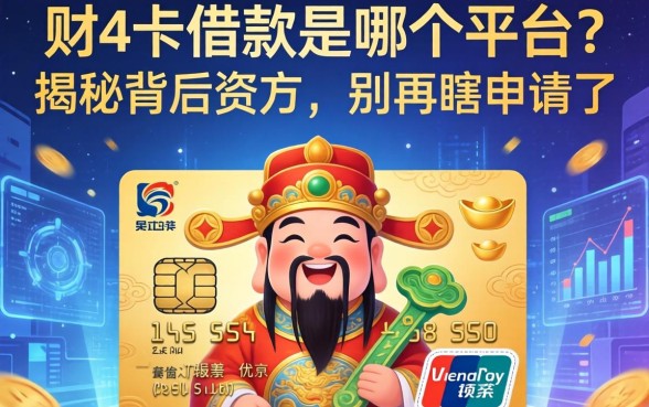 财神卡借款是哪个平台的？揭秘背后资方，别再瞎申请了