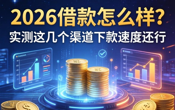 2026借款怎么样？实测这几个渠道下款速度还行