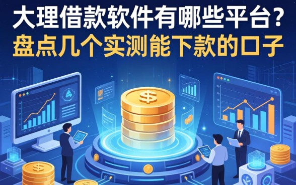 大理借款软件有哪些平台？盘点几个实测能下款的口子