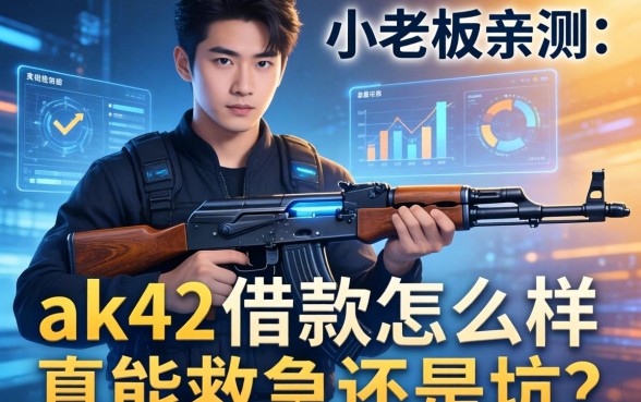 小老板亲测：ak47借款怎么样，真能救急还是坑？