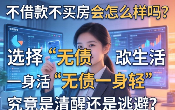 不借款不买房会怎么样吗？选择“无债一身轻”的生活，究竟是清醒还是逃避？