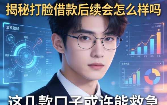 揭秘打脸借款后续会怎么样吗，这几款口子或许能救急
