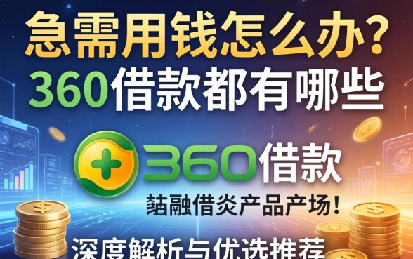 急需用钱怎么办？360借款都有哪些产品？深度解析与优选推荐