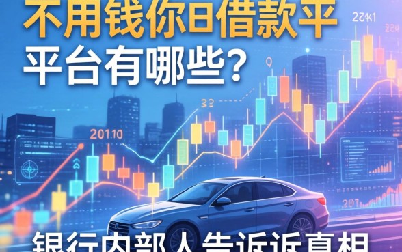 不用钱的借款平台有哪些？银行内部人告诉你真相