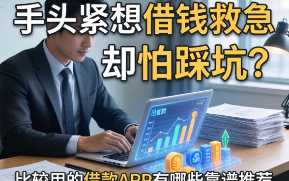 手头紧想借钱救急却怕踩坑？比较好用的借款app有哪些靠谱推荐？