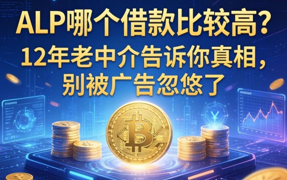 app哪个借款比较高？12年老中介告诉你真相，别被广告忽悠了
