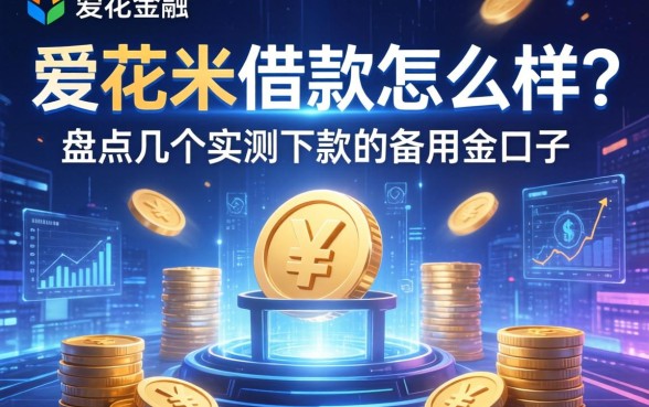 爱花米借款怎么样?盘点几个实测下款的备用金口子