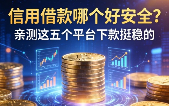 信用借款哪个好又安全？亲测这五个平台下款挺稳的