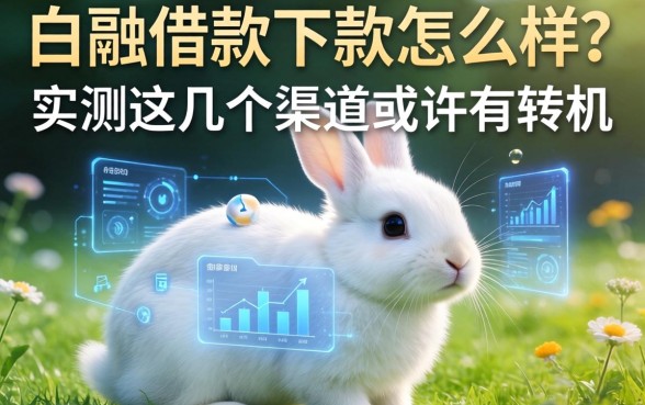 白兔借款下款怎么样？实测这几个渠道或许有转机