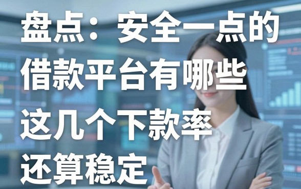 盘点安全一点的借款平台有哪些,这几个下款率还算稳定