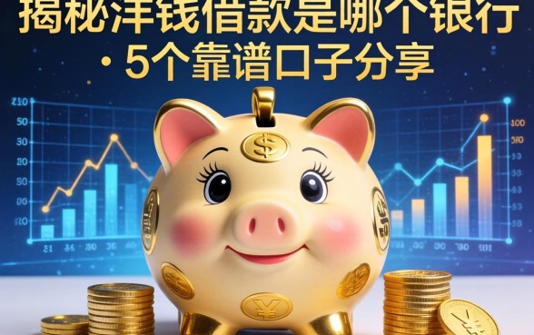 揭秘洋钱罐借款是哪个银行,整理了5个靠谱口子分享