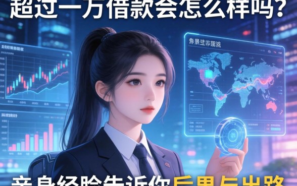 超过一万借款会怎么样吗?亲身经历告诉你后果与出路