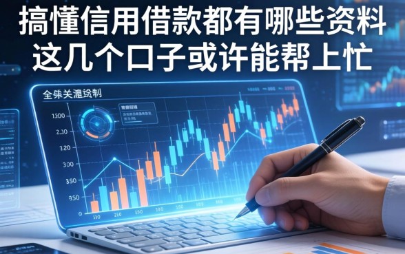 搞懂信用借款都有哪些资料，这几个口子或许能帮上忙