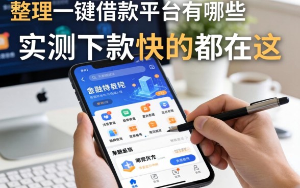 整理一键借款平台有哪些软件，实测下款快的都在这