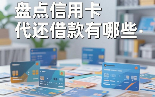 盘点信用卡代还借款有哪些,这几个渠道审批速度快