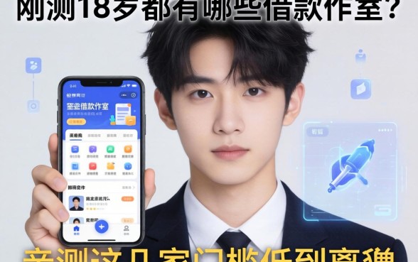 刚满18岁都有哪些借款软件？亲测这几家门槛低到离谱