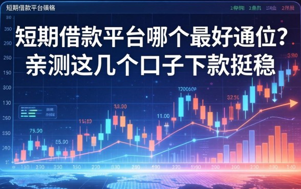 短期借款平台哪个最好通过？亲测这几个口子下款挺稳