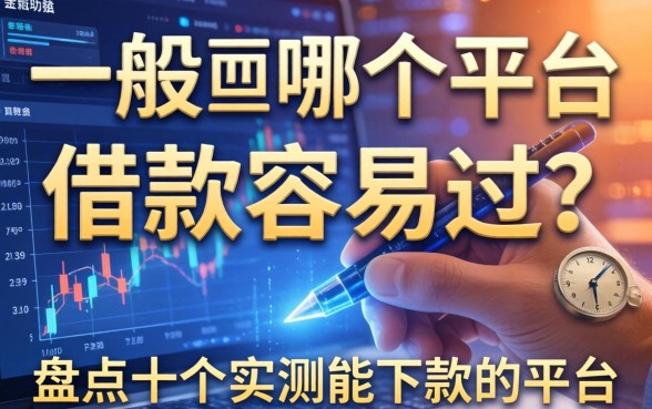 一般在哪个平台借款容易过？盘点十个实测能下款的平台