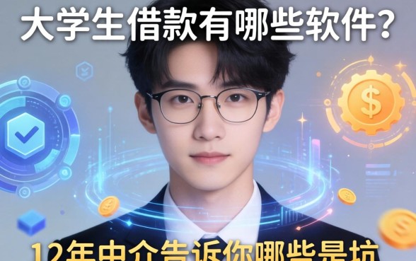 大学生借款有哪些软件？12年中介告诉你哪些是坑