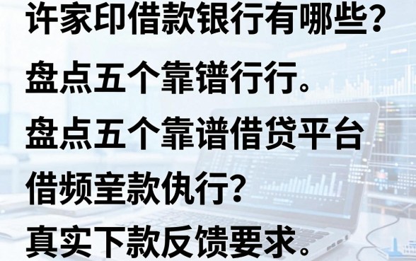 许家印借款银行有哪些?盘点五个靠谱借贷平台及真实下款反馈