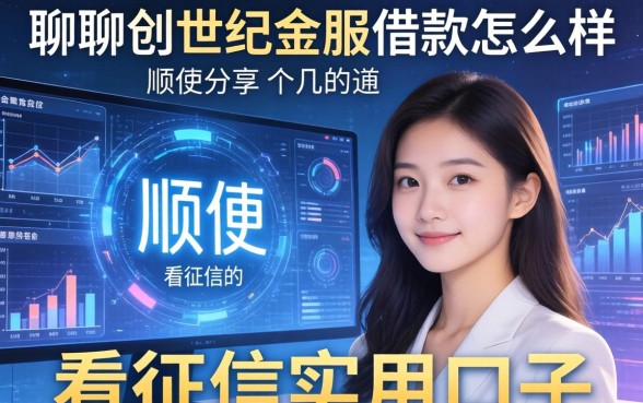 聊聊创世纪金服借款怎么样，顺便分享几个不看征信的实用口子