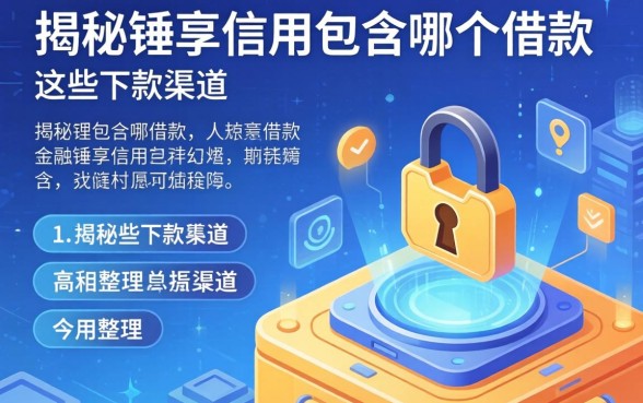 揭秘锤享信用包含哪个借款，整理出这些下款渠道
