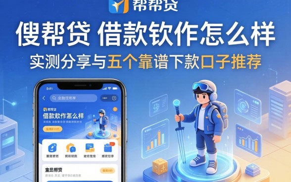 帮帮贷的借款软件怎么样？实测分享与五个靠谱下款口子推荐