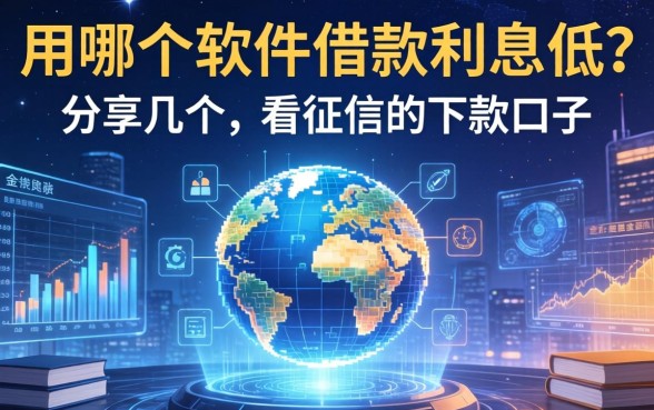 用哪个软件借款利息低?分享几个不看征信的下款口子