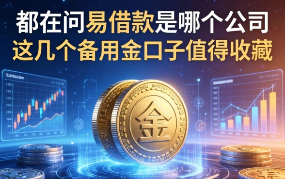 都在问易借款是哪个公司,这几个备用金口子值得收藏
